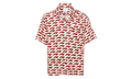 Dolce Vita Silk Shirt "Red / Cream" RHPS24SR07174307 RCR