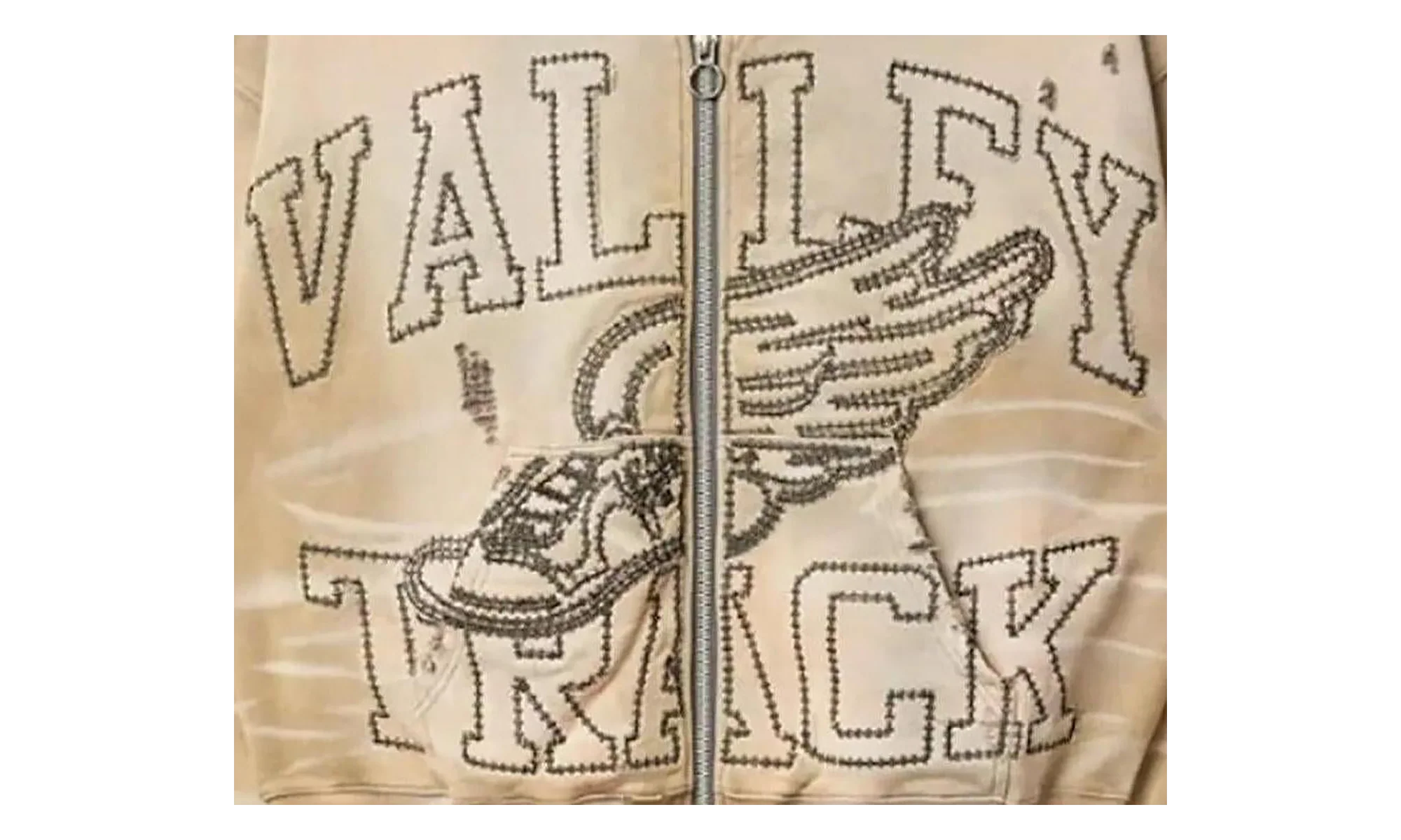 Vale Forever Zip Up Hoodie "Sand Garden" VAL63