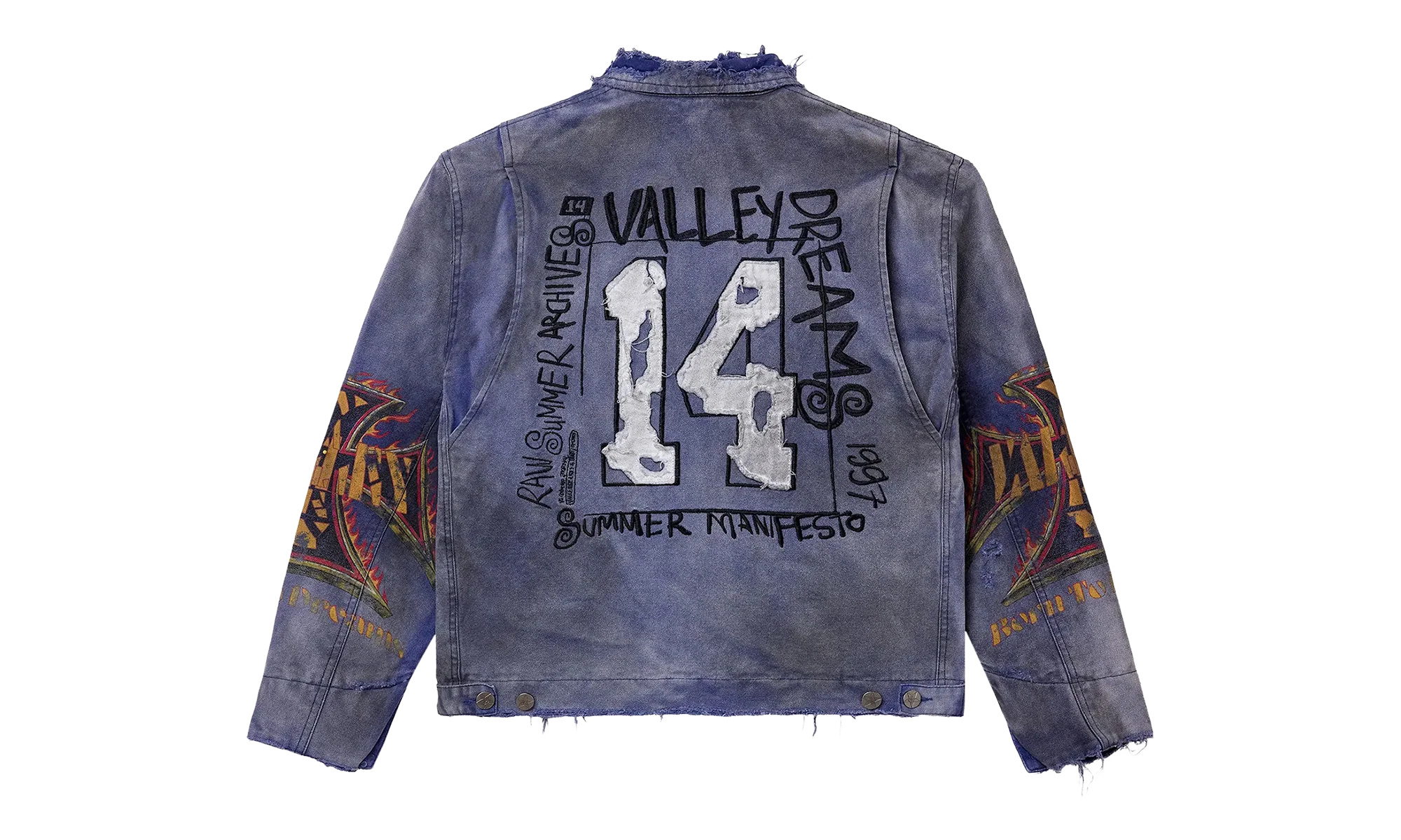 Destruction Work Jacket "Mechanic / Purple" VALE 11 008 VFDWJIM BL