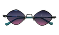 Diamond Dog Sunglasses "Purple - Turquoise" CHRM0975