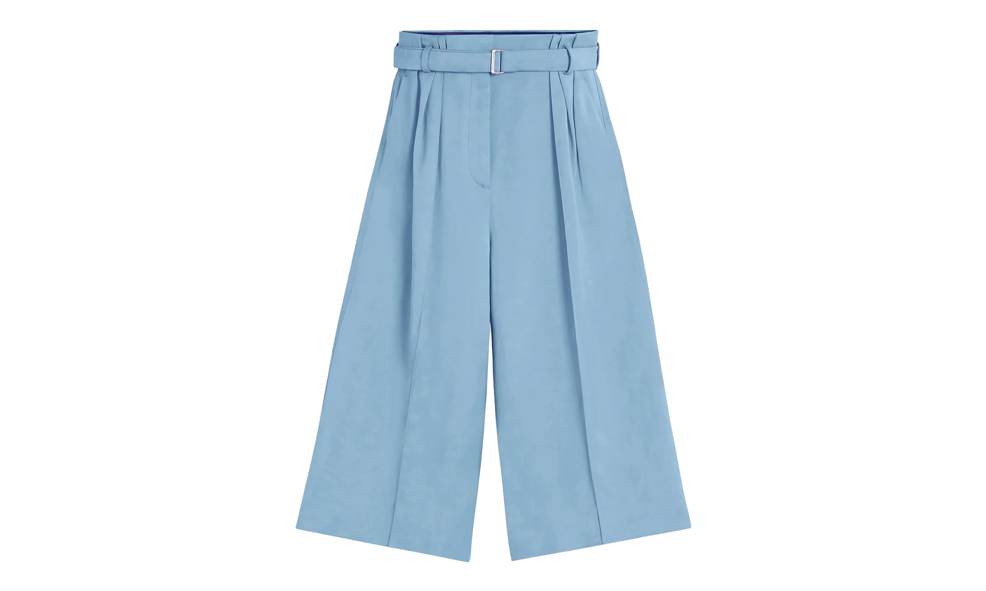 WIDE-LEG TAILORED TROUSERS "SKY BLUE" RW TR0003 5924 E24 165