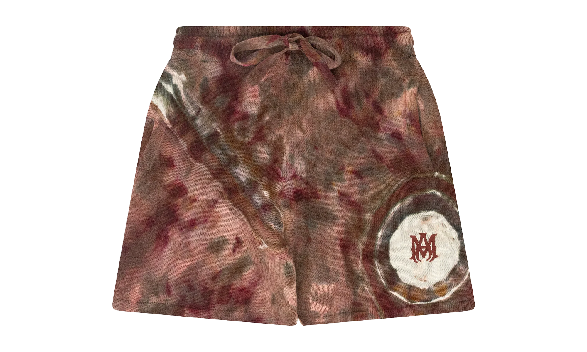 MA Tie Dye Cashmere Shorts "Clay" SS22MKB001_Clay