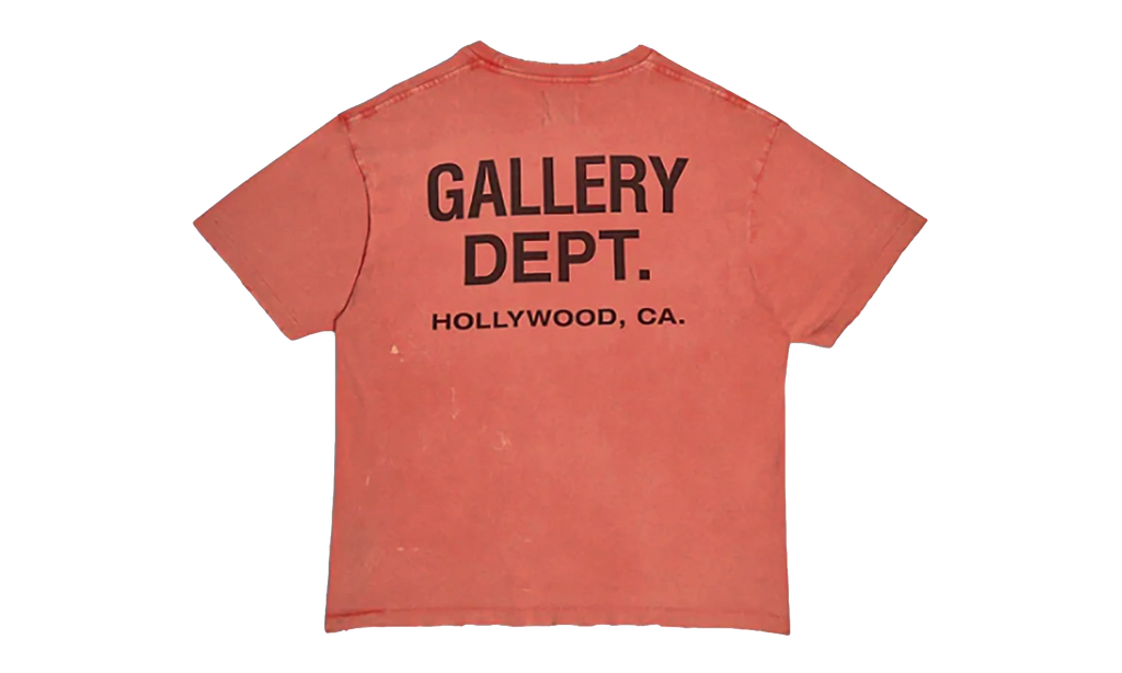 Vintage Pocket Tee "Sun Wash Red" GD021