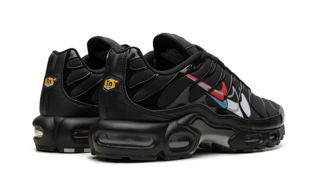 Air Max Plus "Multi Swoosh Black Bright Crimson" FJ4224 001