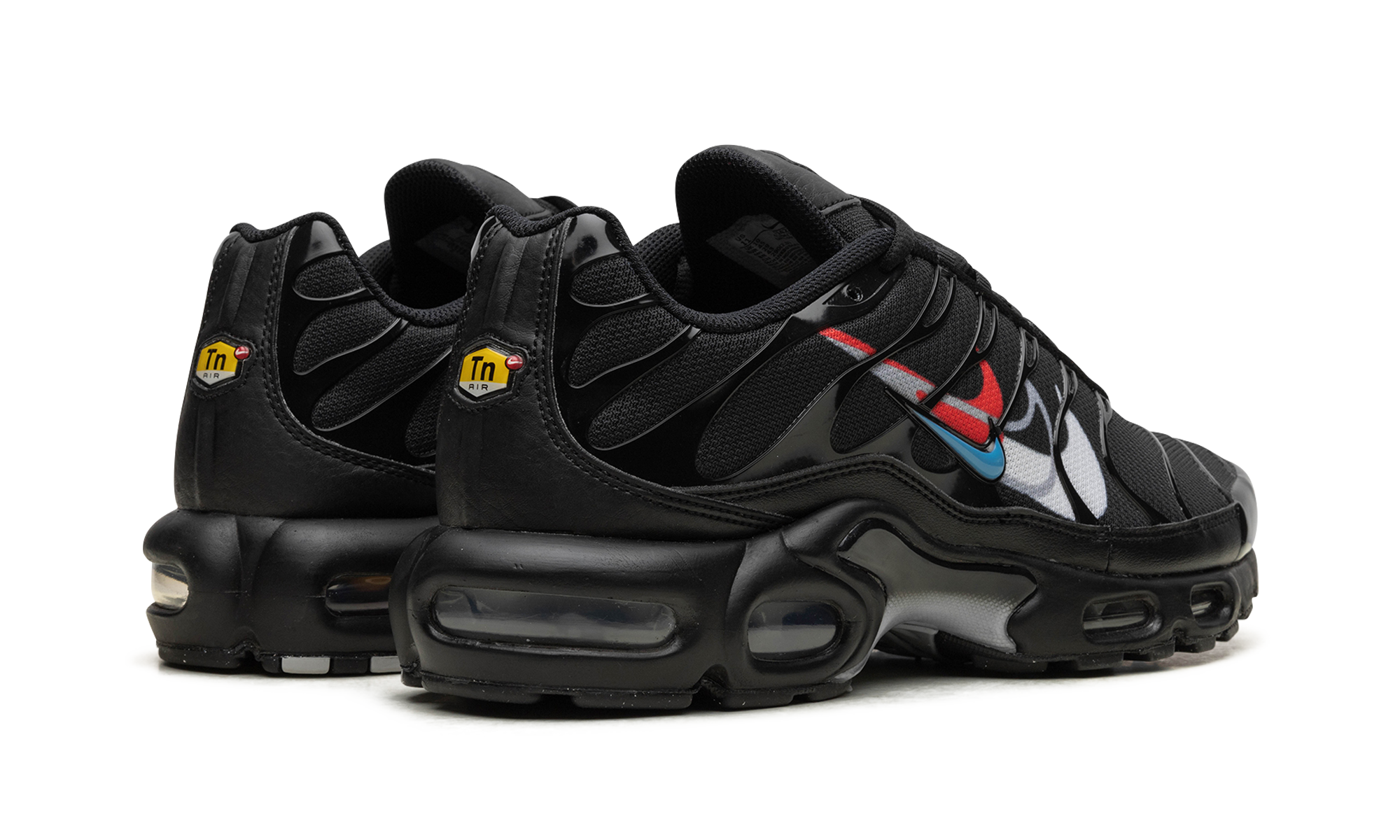 Air Max Plus "Multi Swoosh Black Bright Crimson" FJ4224 001