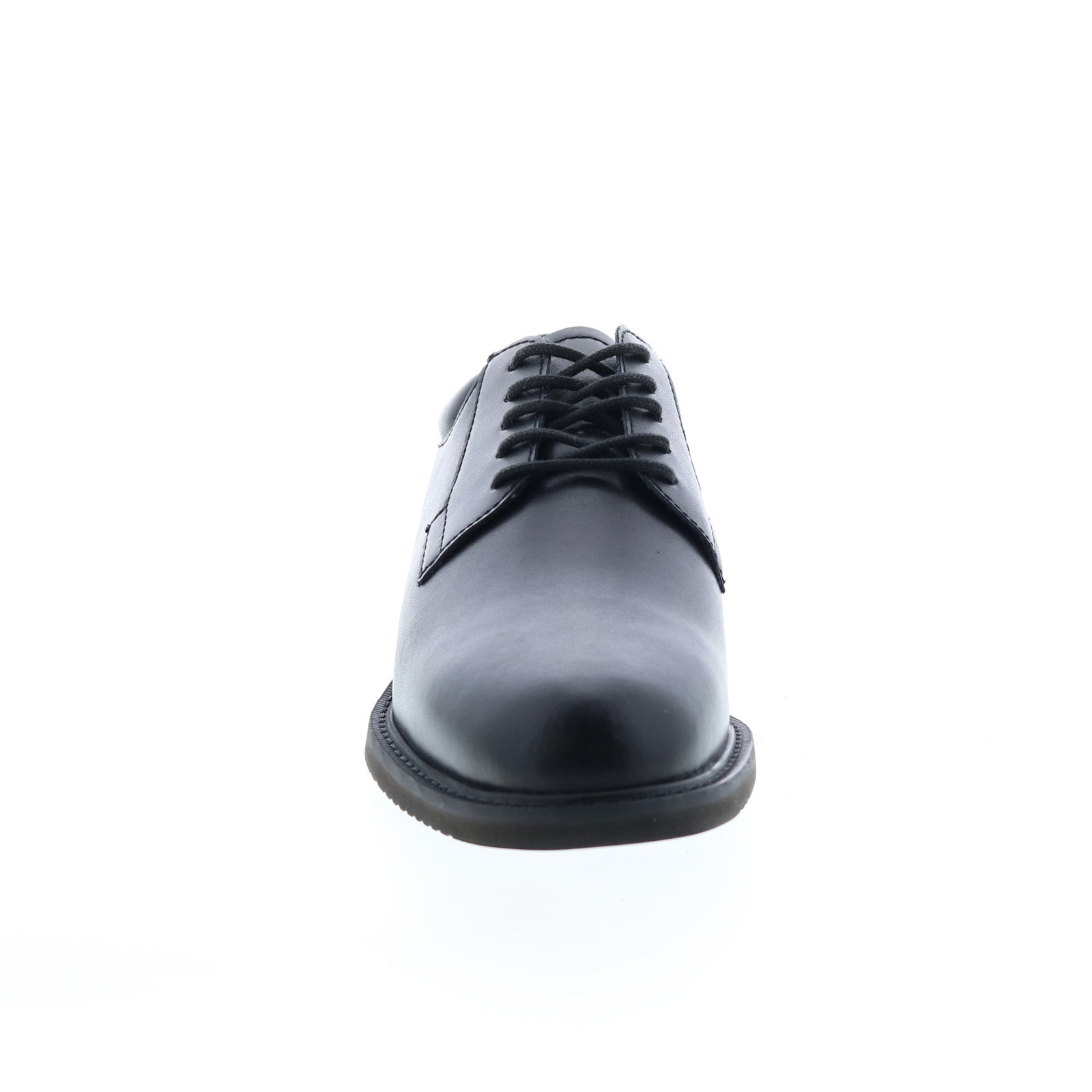 Bates Sentry Lux High Shine E01850 Mens Black Plain Toe Oxfords Shoes