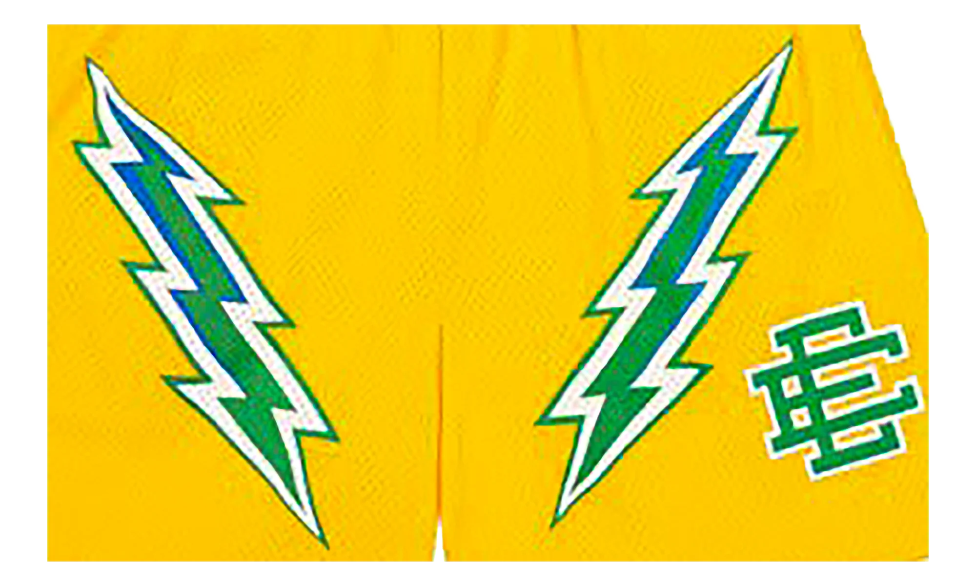 EE Basic Shorts "Yellow Bolt" EE277