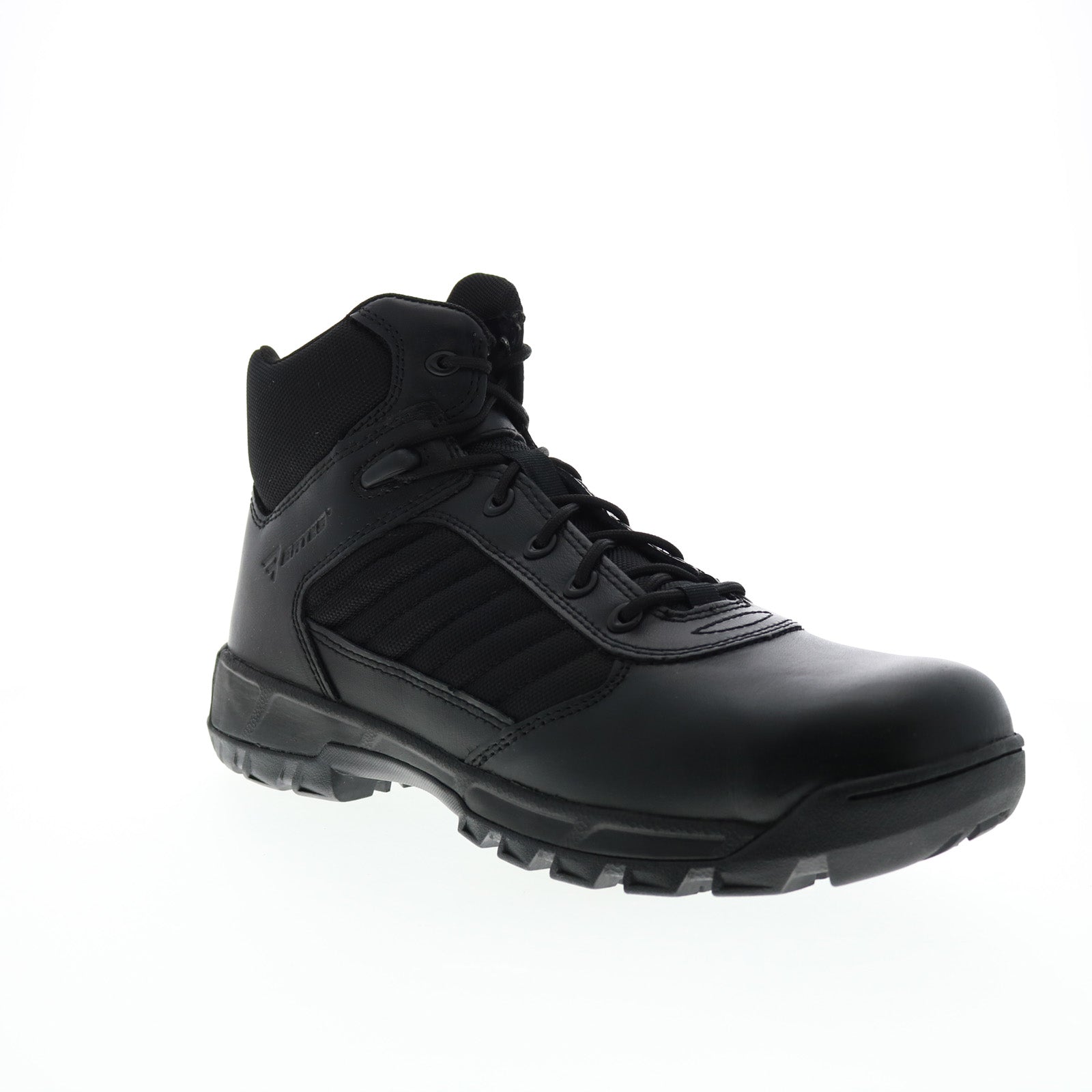 Bates Tactical Sport 2 Mid Side Zip E03161 Mens Black Leather Tactical Boots