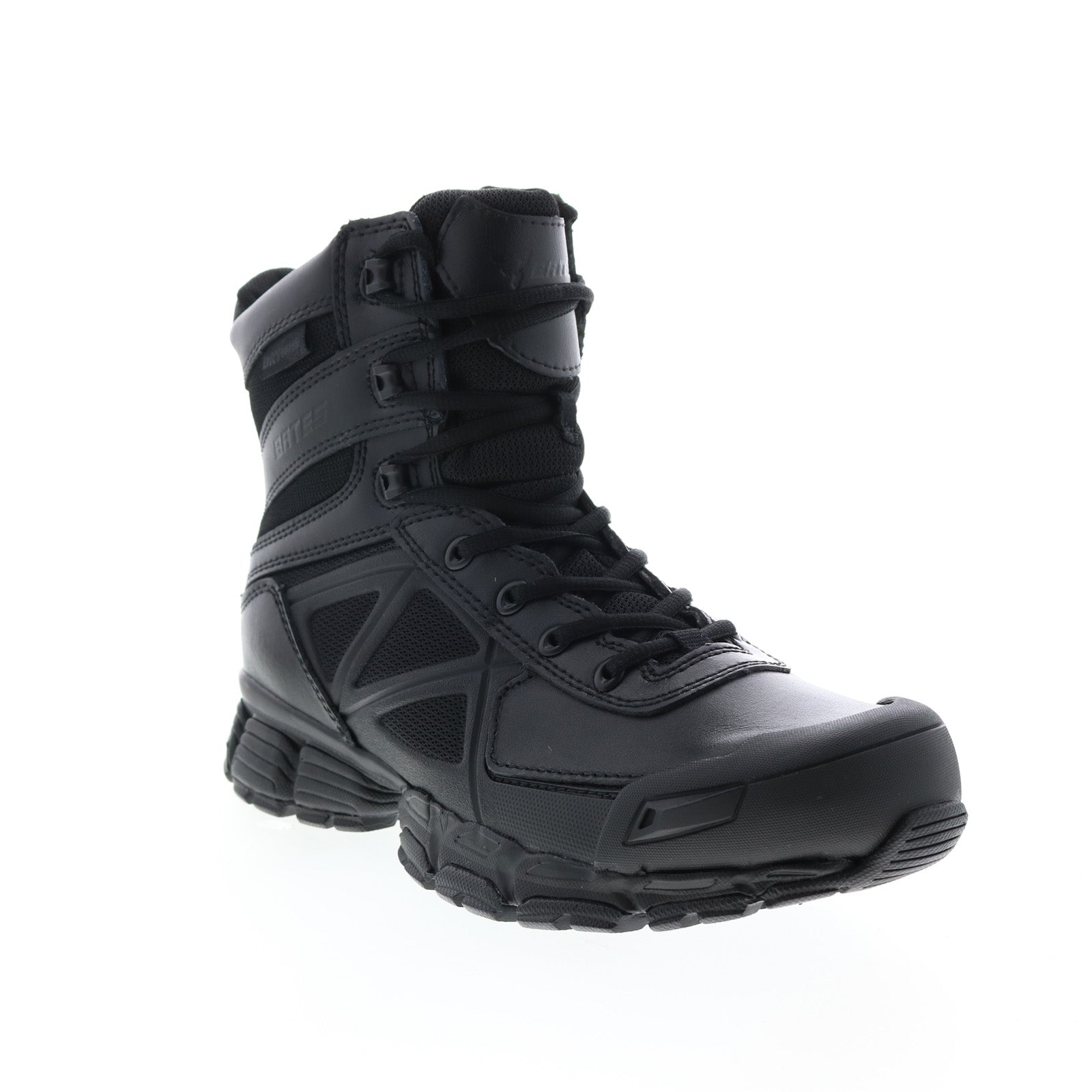 Bates Velocitor 8' Waterproof Zip E04034 Mens Black Leather Tactical Boots