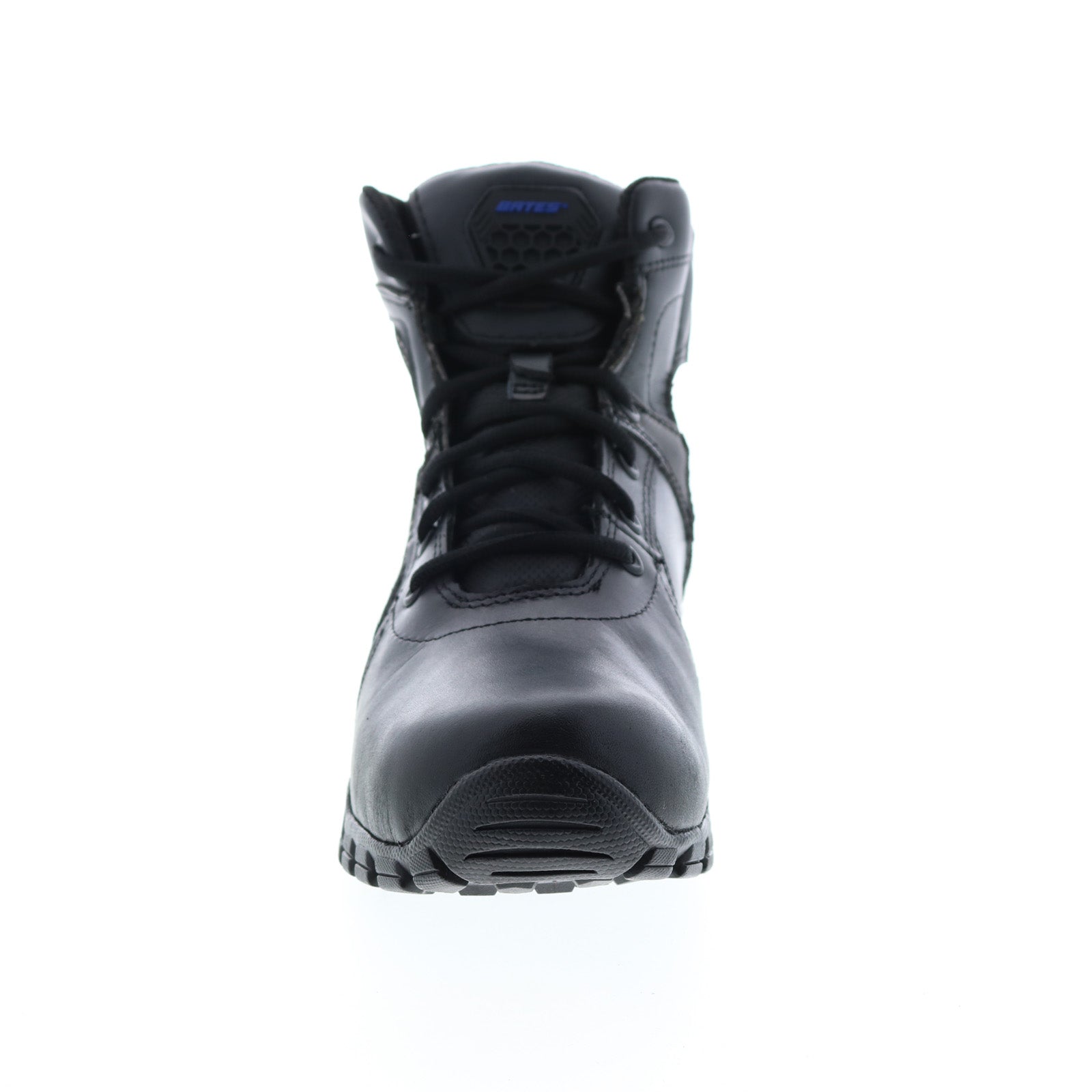 Bates Shock 6" Side Zip E07006 Mens Black Wide Leather Tactical Boots