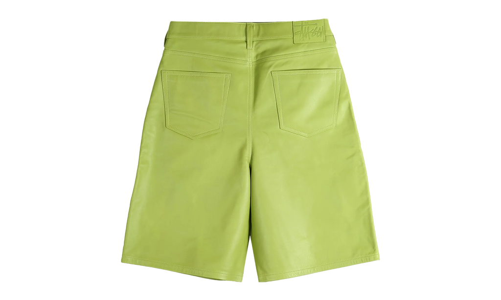 Big Ol Leather Shorts "LIME" 112315 LIME