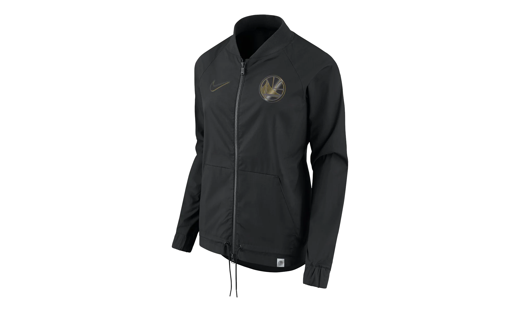 NBA Golden State Warriors Bomber Jacket WMNS "Black" 862368 010