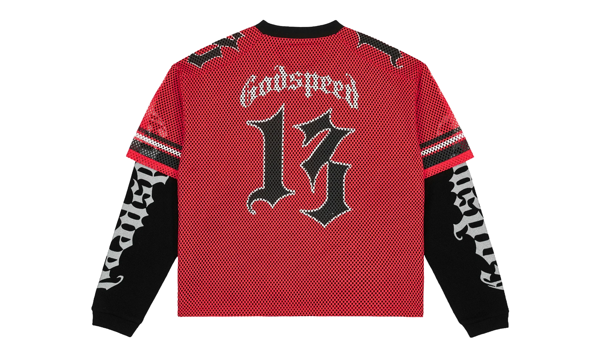 TD Layered Jersey "Black / Red / White" R2B4KFBC