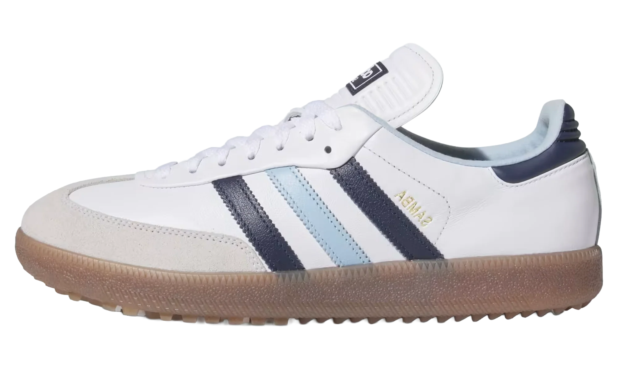 Samba Spikeless Golf "White / Night Indigo" JP8650