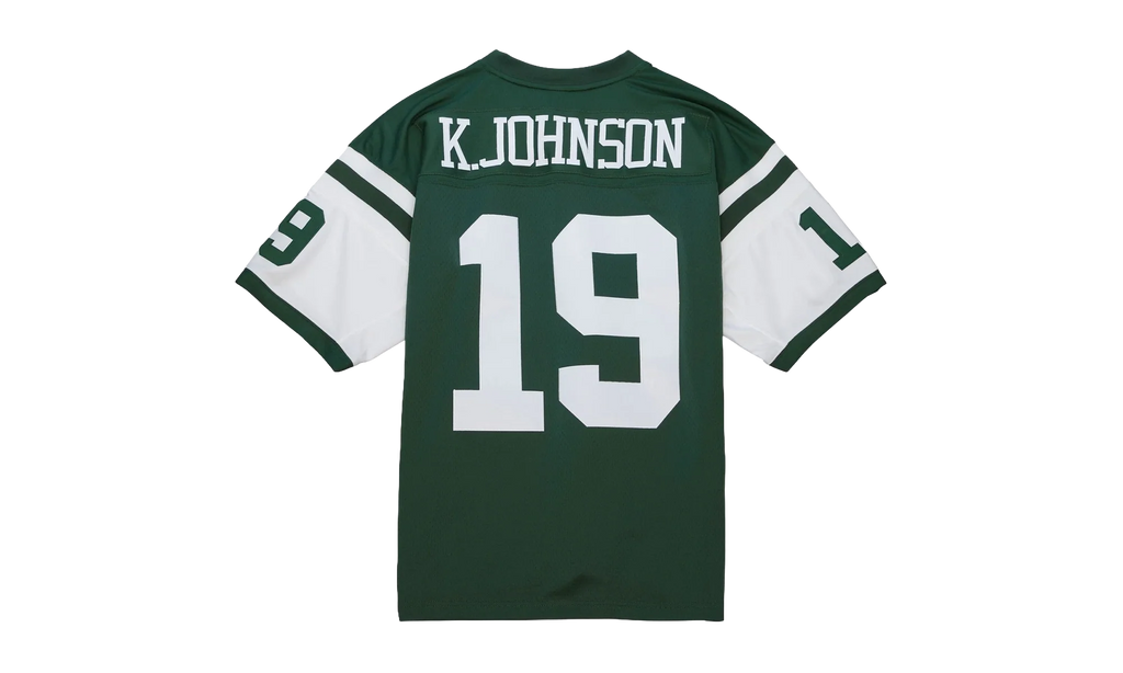 NFL Keyshawn Johnson Dark Jersey "1998 New York Jets - Hunter Green" LGJY6208 NYJ98KJHHNGN