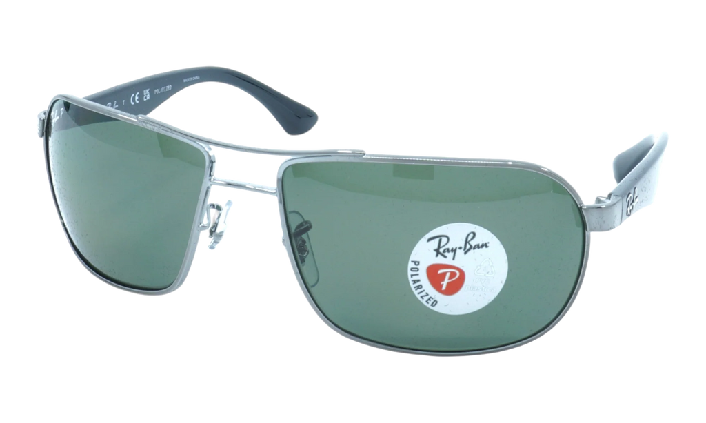 Rectangle Sunglasses "Gunmetal" RB3492-004-58