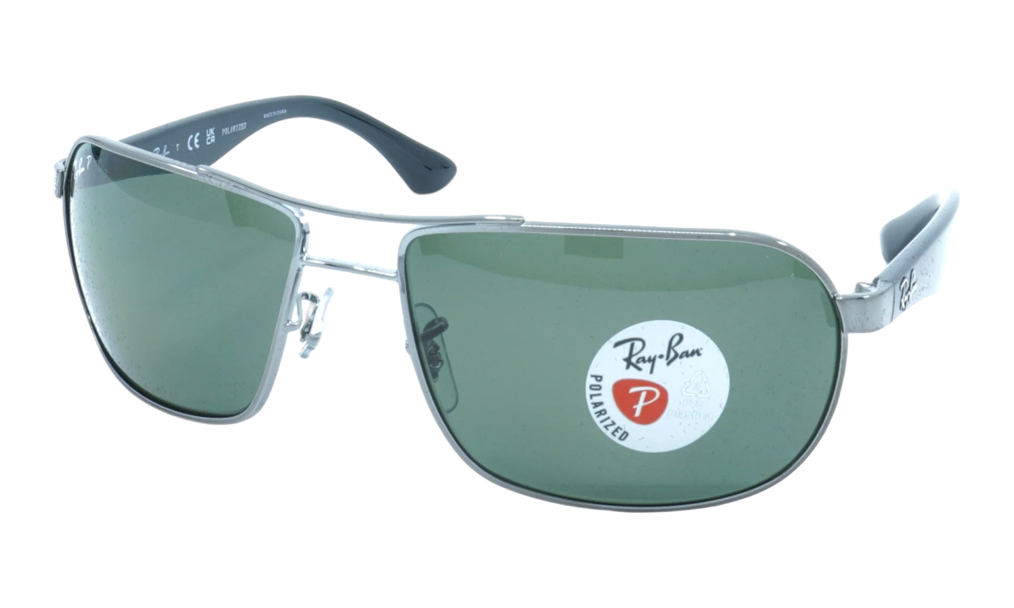 Rectangle Sunglasses "Gunmetal" RB3492-004-58