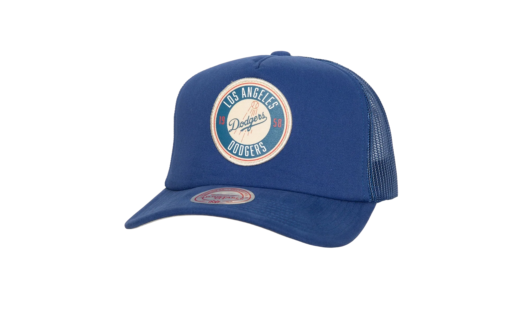 MLB Cooperstown Circle Change Trucker Snapback Cap "Los Angeles Dodgers - Blue" HHSS6660 LADYYPPPBLUE