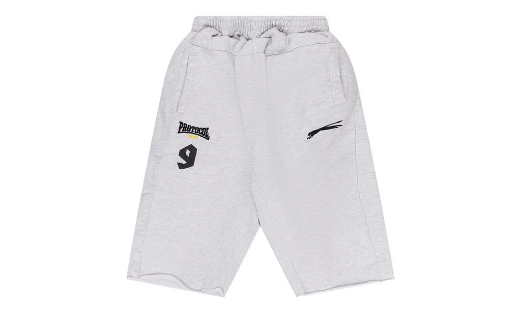 Folded Waist Jorts "Melange" PI00009