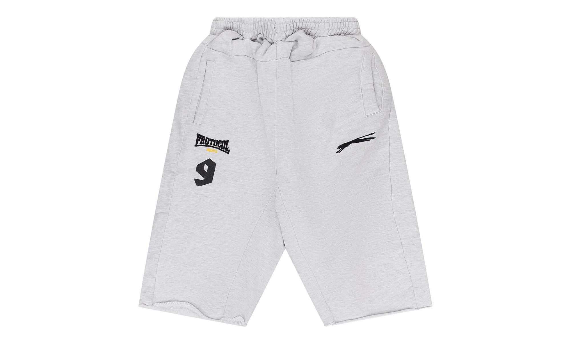 Folded Waist Jorts "Melange" PI00009