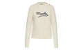 Crew Neck Long Sleeve Top WMNS "Silk White" MON58