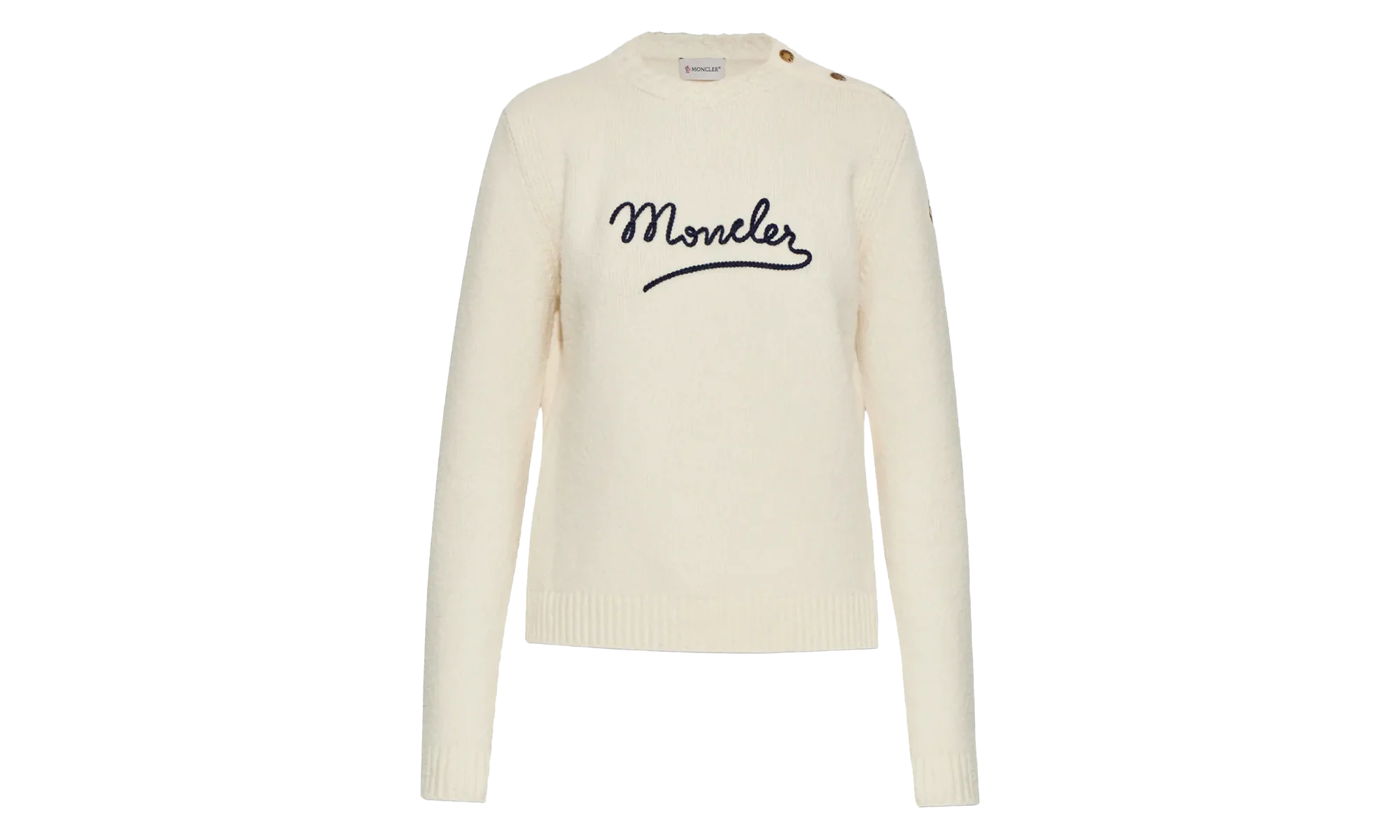 Crew Neck Long Sleeve Top WMNS "Silk White" MON58