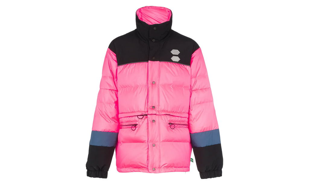 Down Detachable Padded Jacket "Pink" OMED013R19C020212800