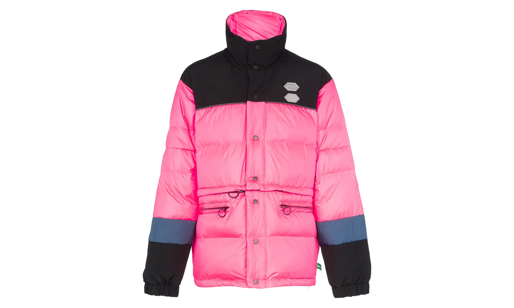 Down Detachable Padded Jacket "Pink" OMED013R19C020212800