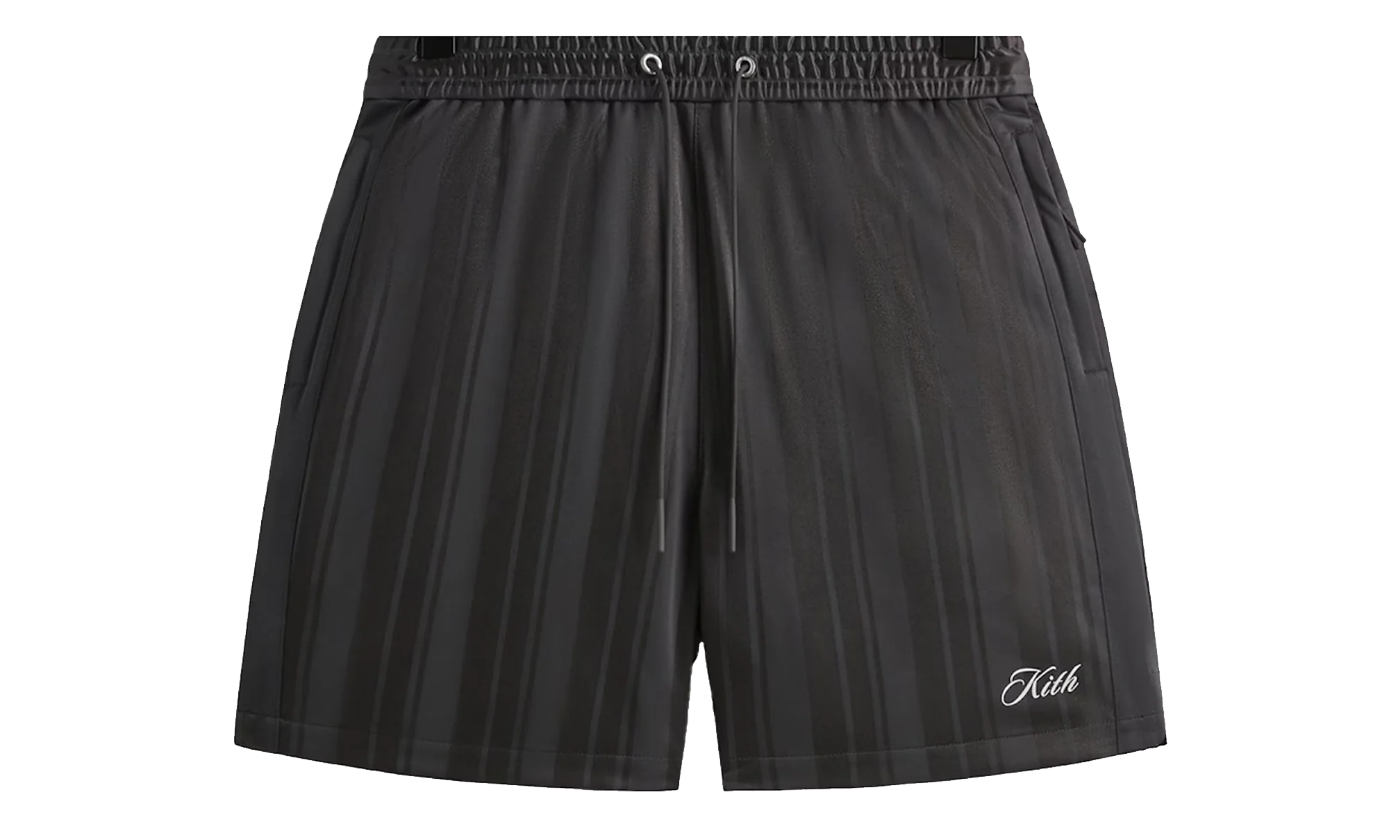 Pinstripe Tricot Active Shorts "Carbon" KHM060697 016