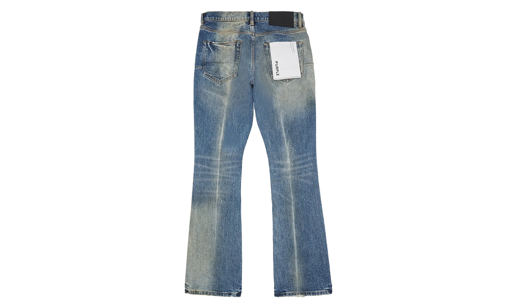 Gaia Blowout Flared Denim "Blue" P004 GBMF225