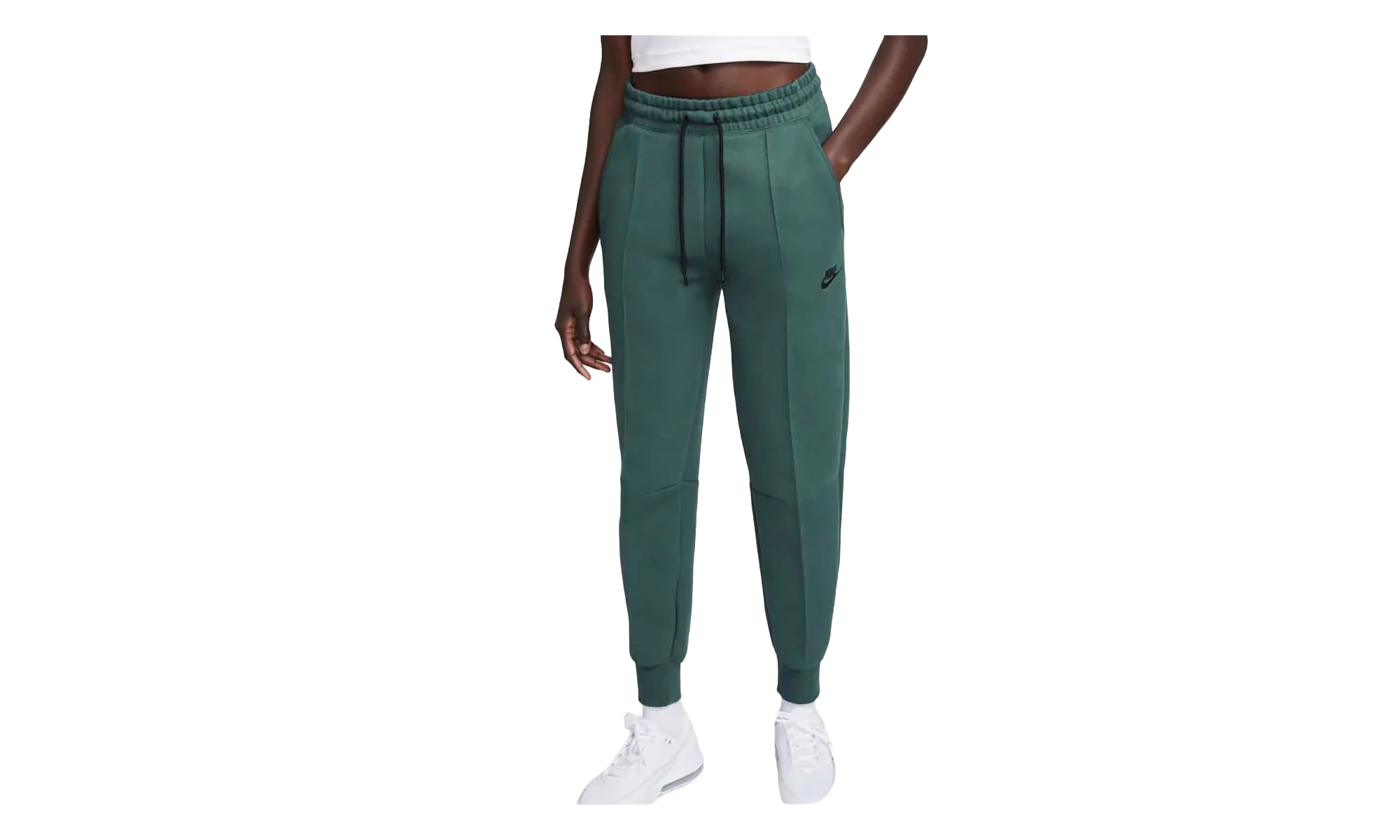 Sportswear Tech Fleece Mid-Rise Jogger Pants WMNS "Deep Jungle Green" FB8330 328