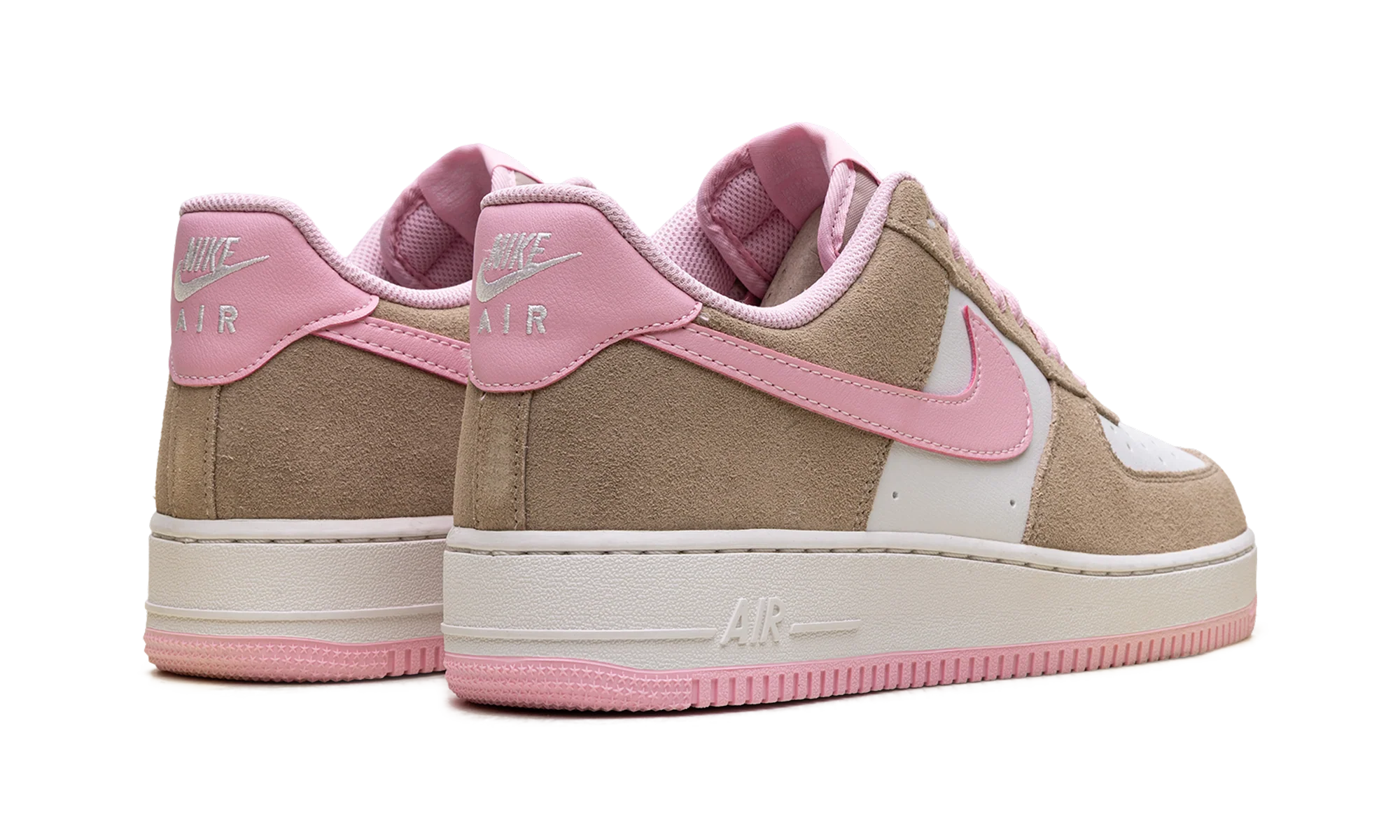 Air Force 1 '07 LV8 "Rattan Phantom / Medium Soft Pink" FQ8714 202