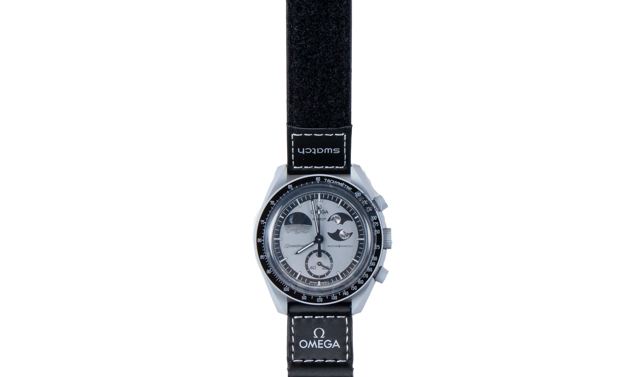 Swatch x Omega Bioceramic Moonswatch "Mission To Earthphase" SO33M700