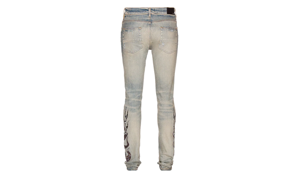 Bandana Flame Jeans "Clay / Indigo / Black" PS22MDS192 464