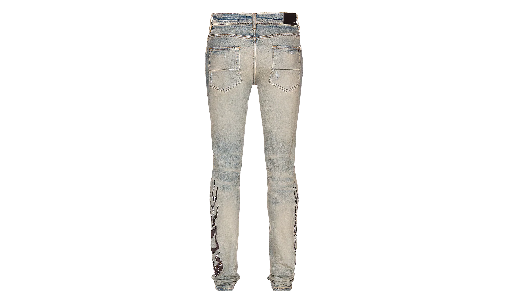 Bandana Flame Jeans "Clay / Indigo / Black" PS22MDS192 464