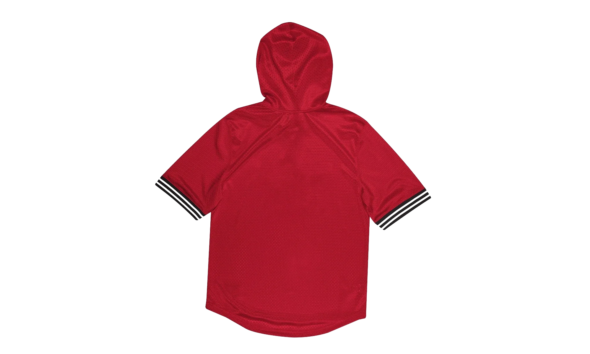 NFL Unbeaten Short Sleeve Mesh Hoodie "Atlanta Falcons - Scarlet" MSHSAJ19029 AFASCAR