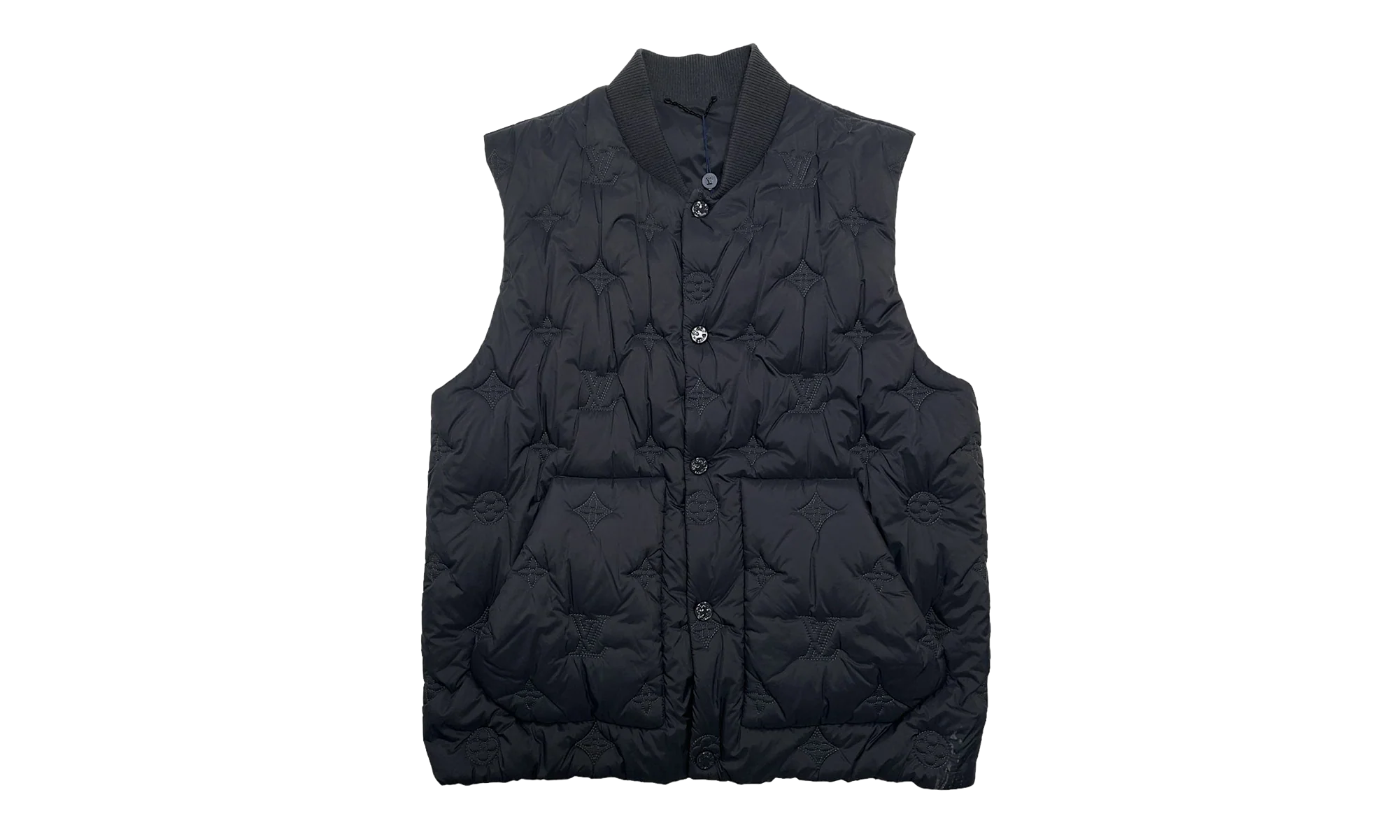 Monogram Quilted Vest "Grey" 1AB5FY