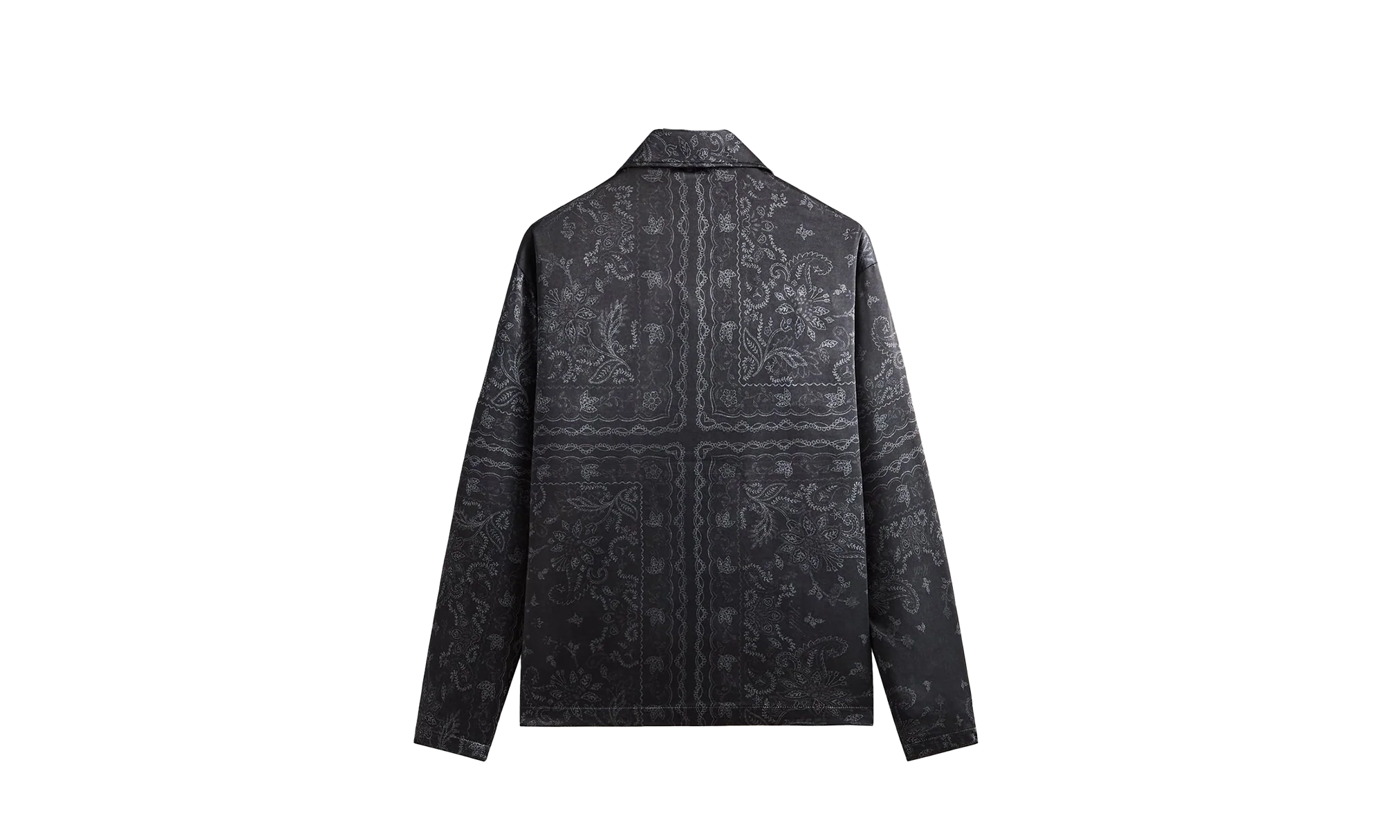 Panelled Bandana Long Sleeve Coaches Jacket "Black" khm033607 001