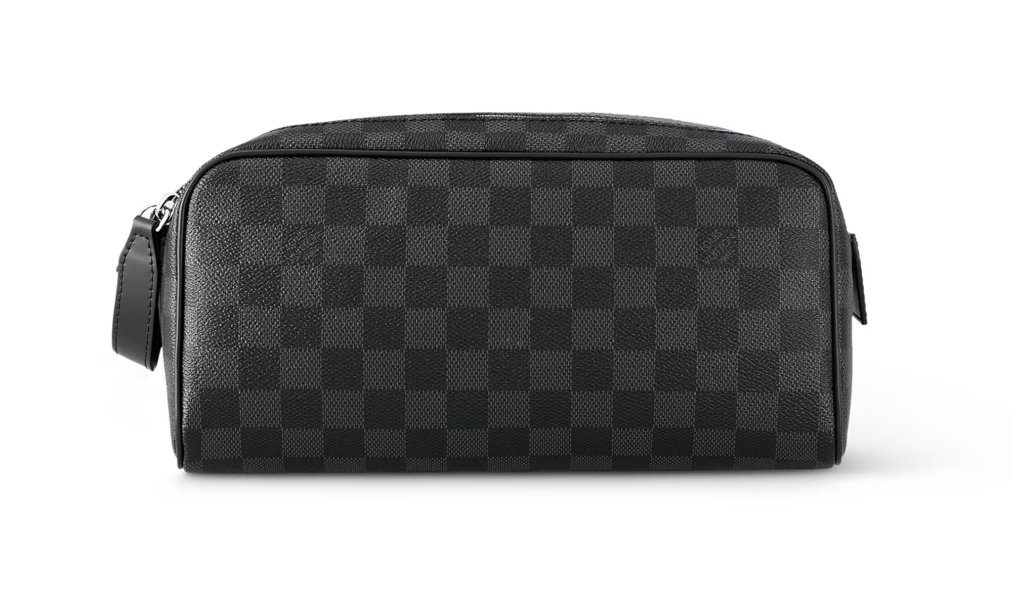 Dopp Kit Toilet Pouch "Damier Graphite Canvas" N40127