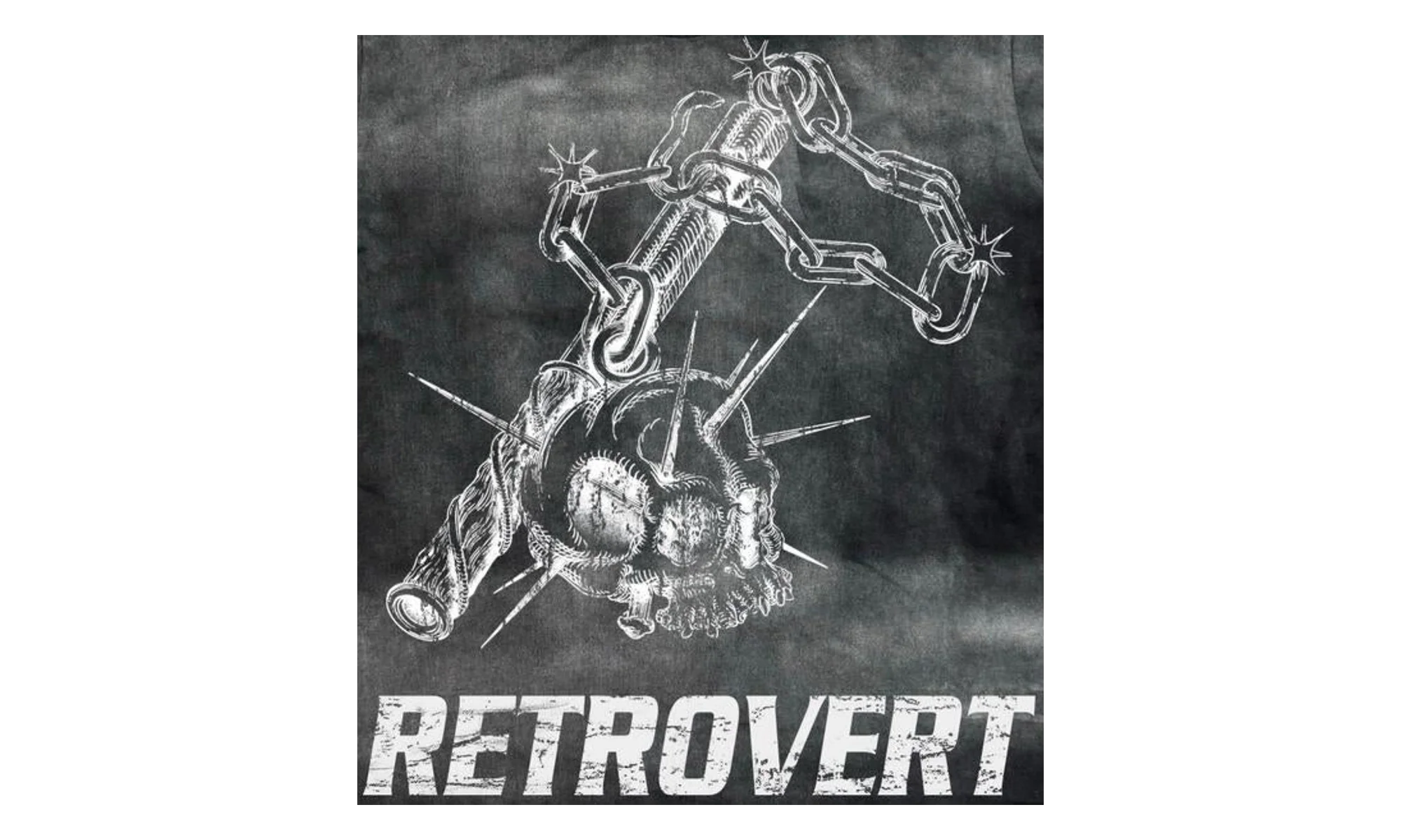 Skull Weapon Tee "Black" RET010