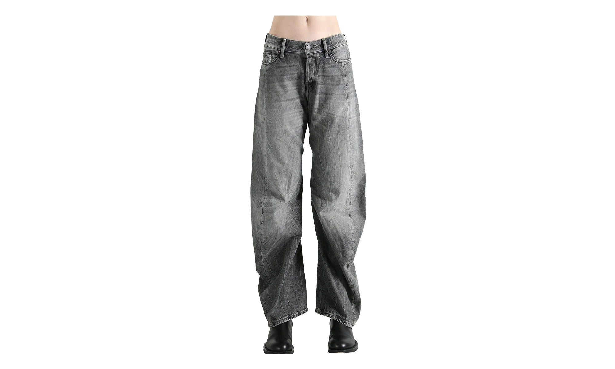 2006F Loose Fit Jeans WMNS "Washed Black" ACNE STUDIOS 2006F GOTHIK