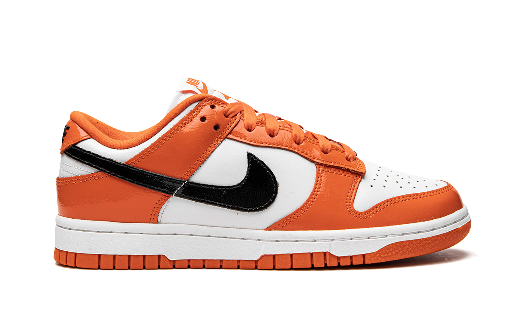 DUNK LO MNS WMNS"Orange/ Black Patent Leather" DJ9955 800