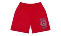 Denim University Mesh Shorts "Red" DT346