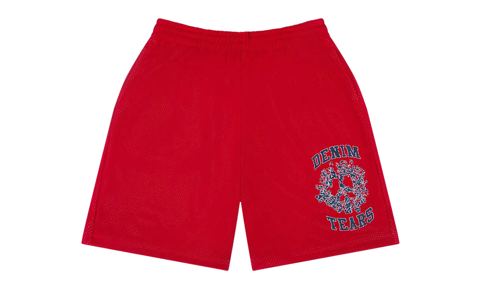 Denim University Mesh Shorts "Red" DT346