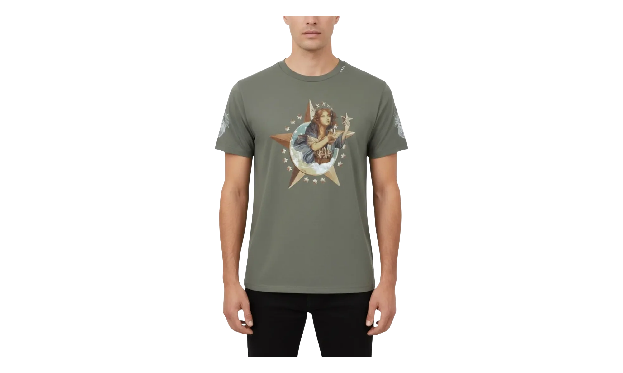 Star Girl Tee "Aged Green" ALSS26MJSST33
