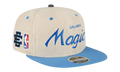 9FIFTY NBA ORLANDO MAGIC SNAPBACK HAT "ERIC EMANUEL - Cream/ Blue" EE437