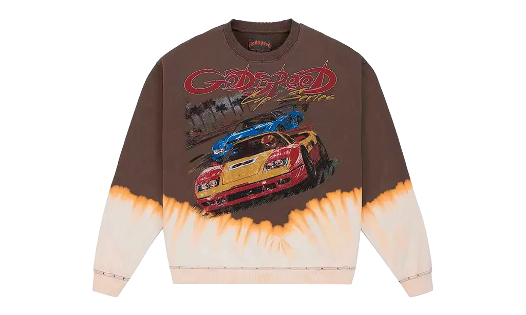 F.T.W Sweatshirt "Brown Bleached Wash" GS107