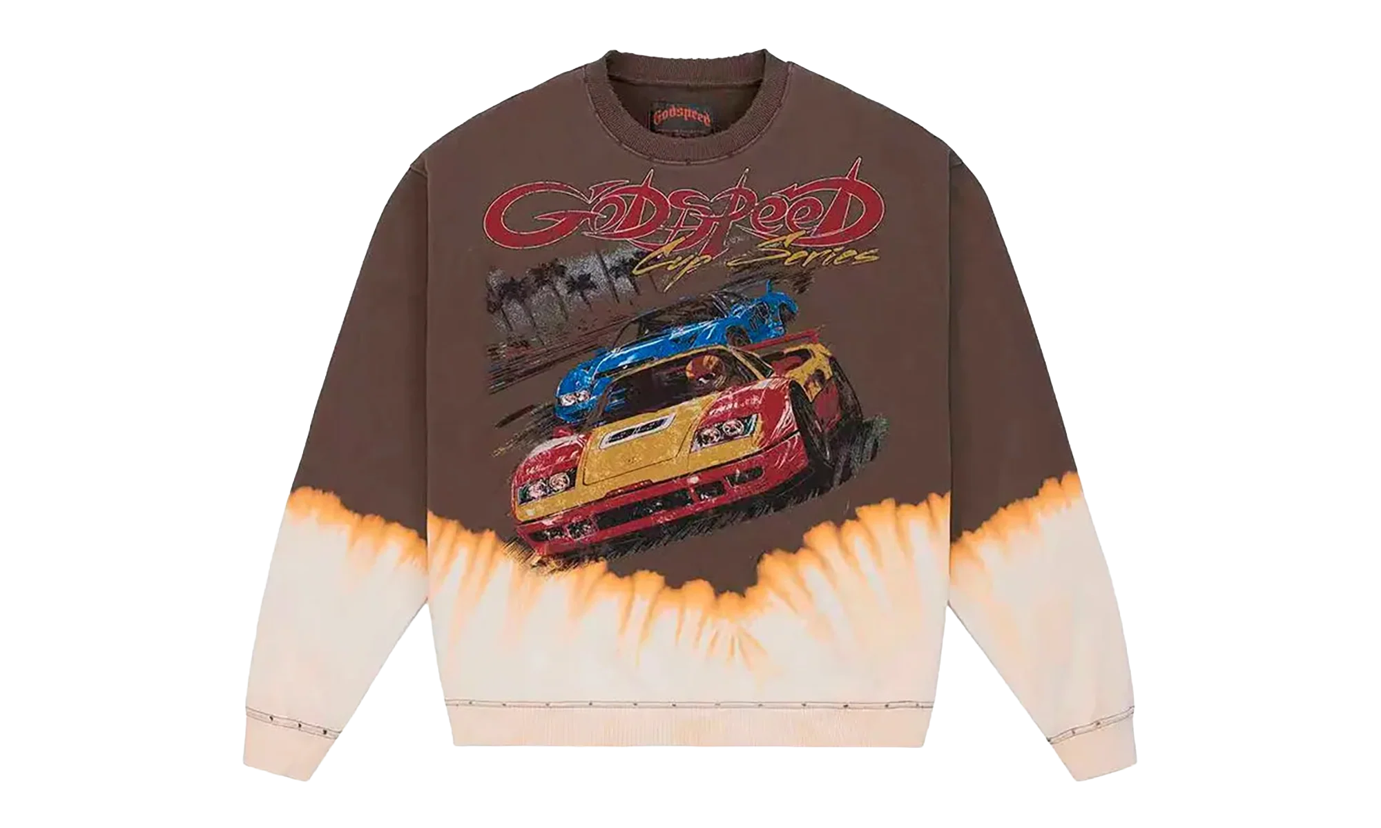 F.T.W Sweatshirt "Brown Bleached Wash" GS107