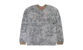 CAMO BURN OUT PRINT LONG SLEEVE T-SHIRT "Beige" A146010HNAS9DBA