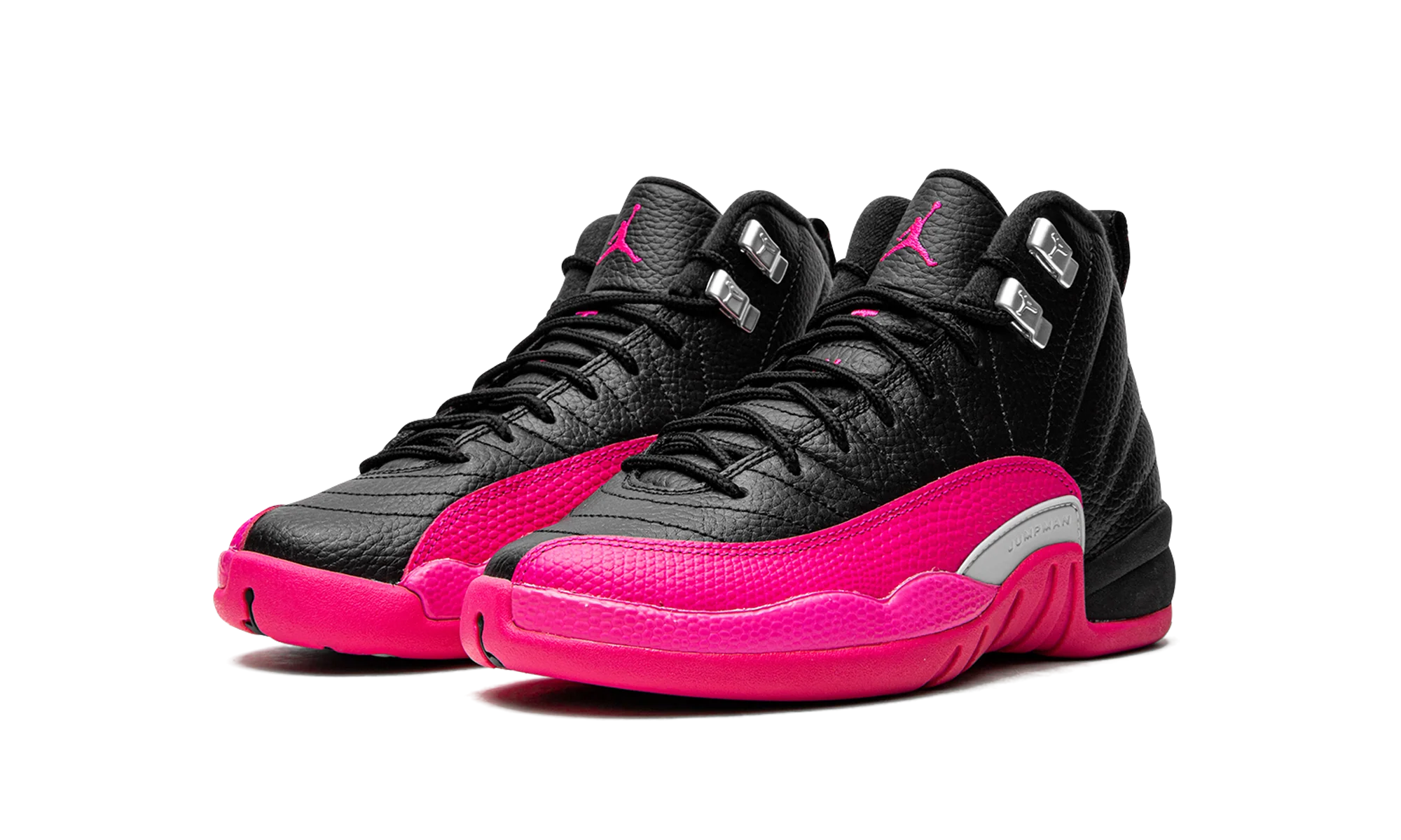 Air Jordan 12 Retro GS "Black Pink" 510815 026